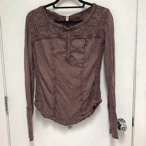 Free People Long Sleeve Shirt